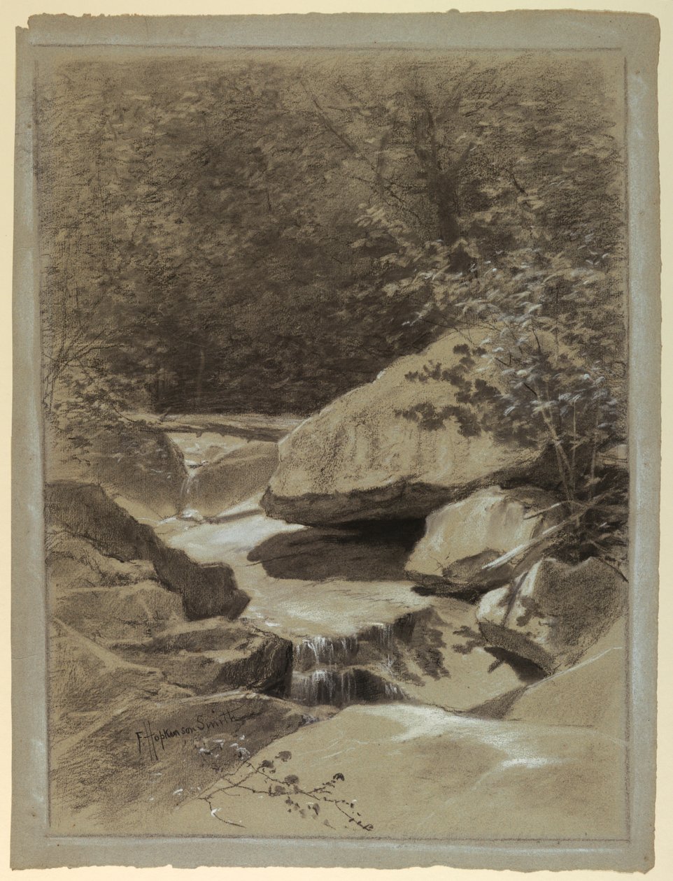 Un arroyo de montaña de Francis Hopkinson Smith