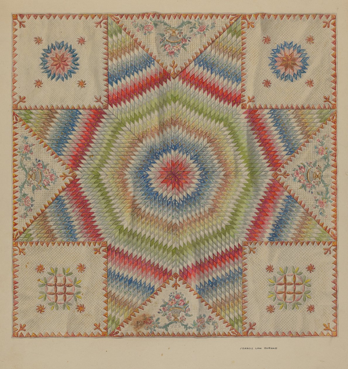 Colcha de retazos de Francis Law Durand