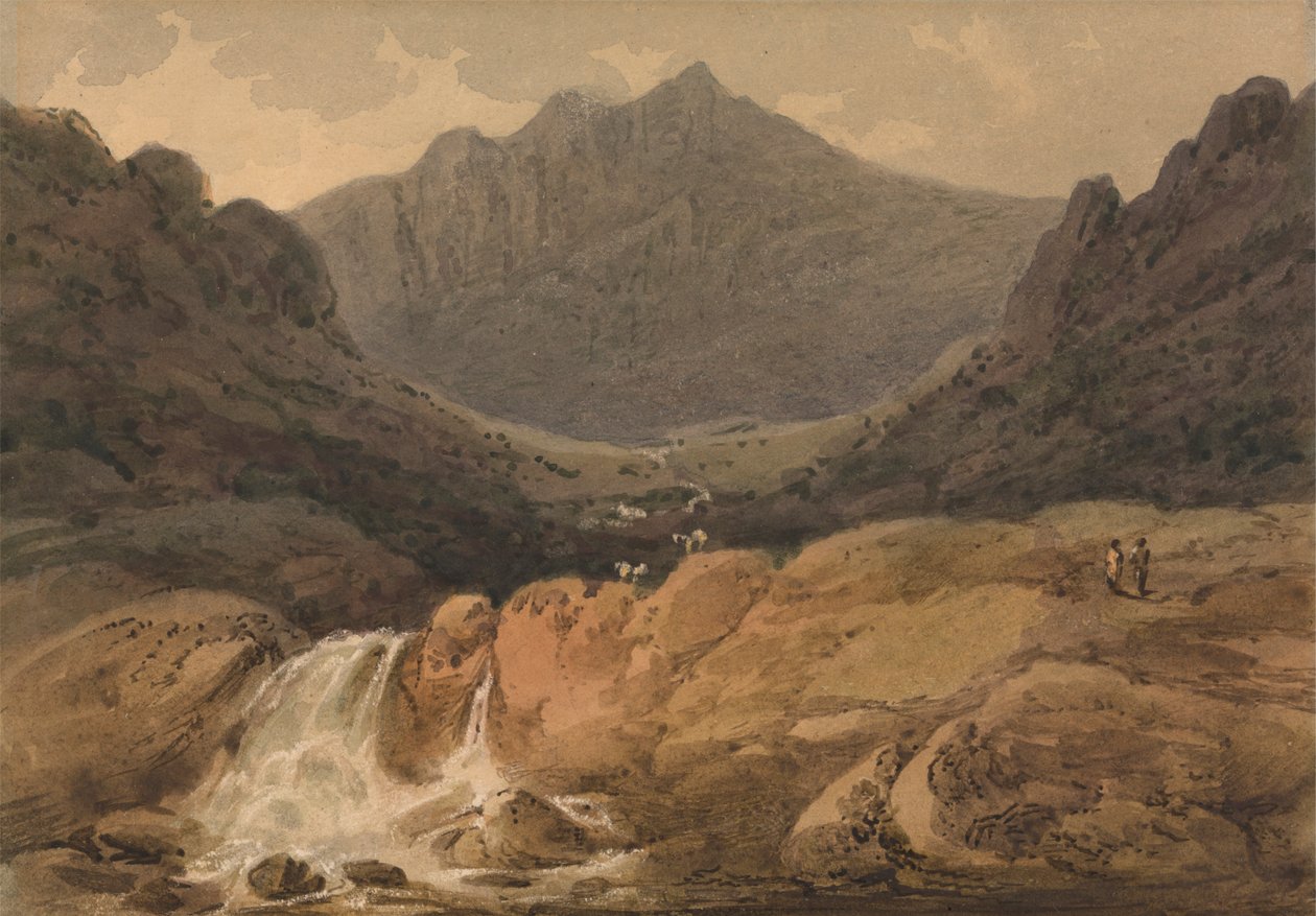Cader Idris, Norte de Gales de Francis Nicholson