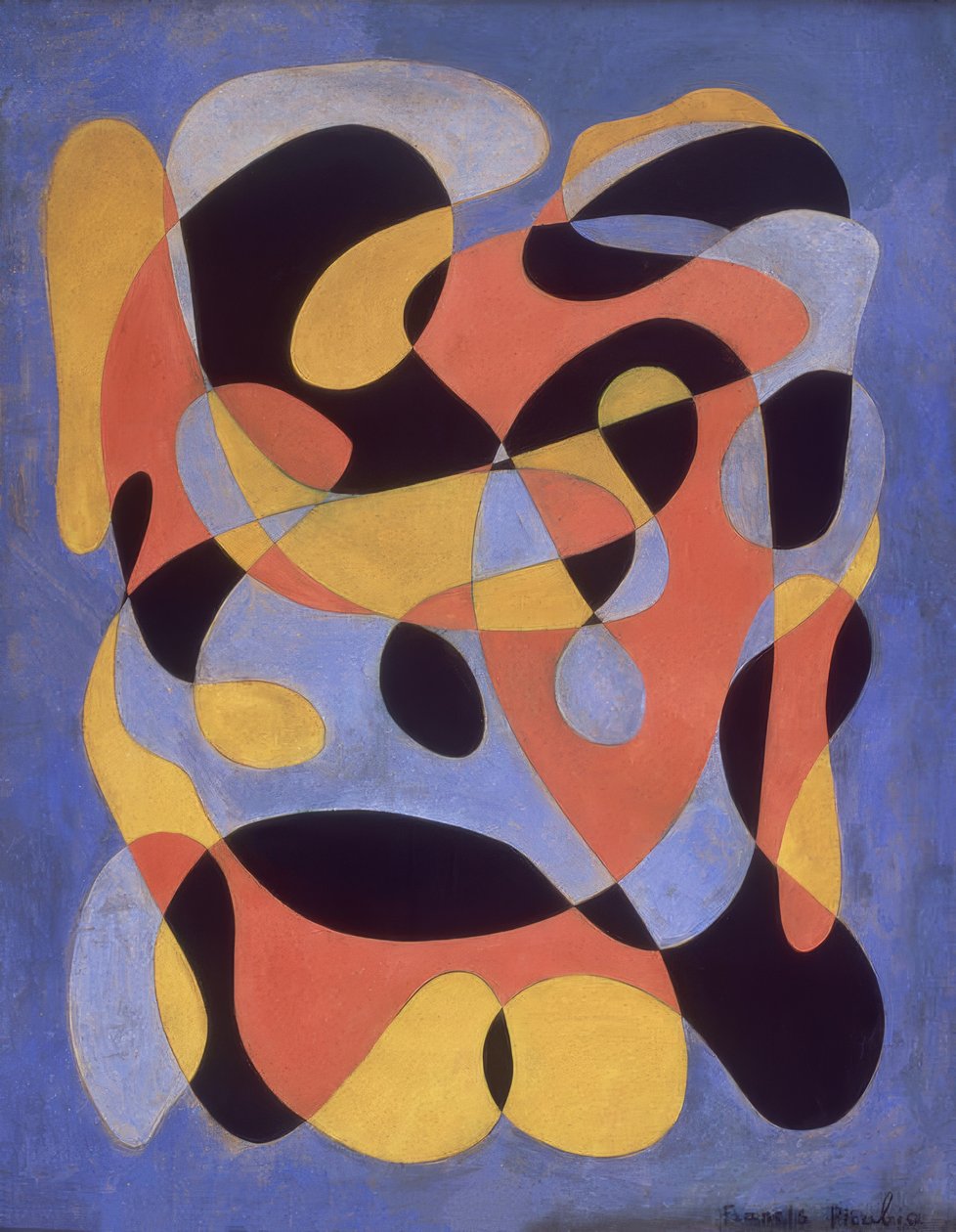 Composición abstracta de Francis Picabia