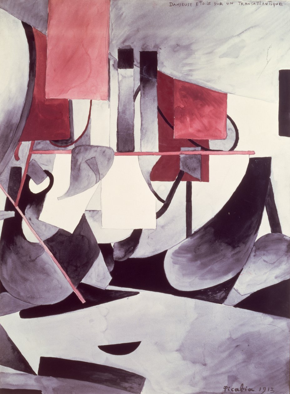 Bailarina en un transatlántico de Francis Picabia