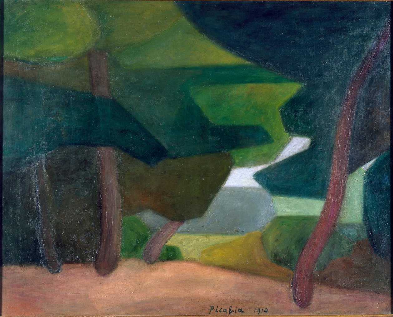 Paisaje Cassis de Francis Picabia
