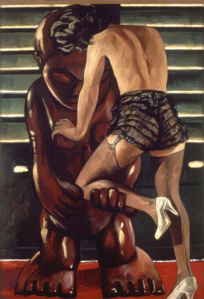 Mujer con ídolo de Francis Picabia