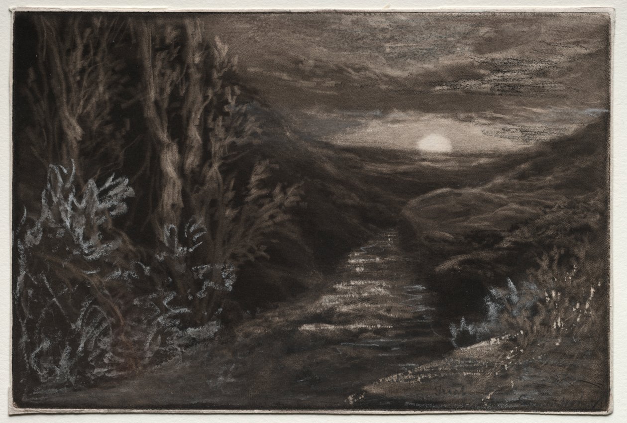 Un Arroyo en el Páramo de Francis Seymour Haden