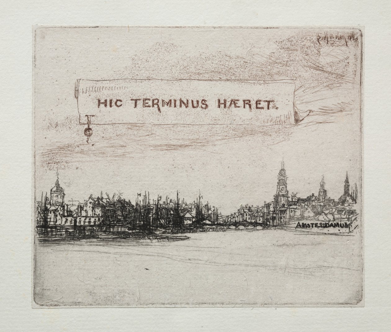 Amstelodamum de Francis Seymour Haden