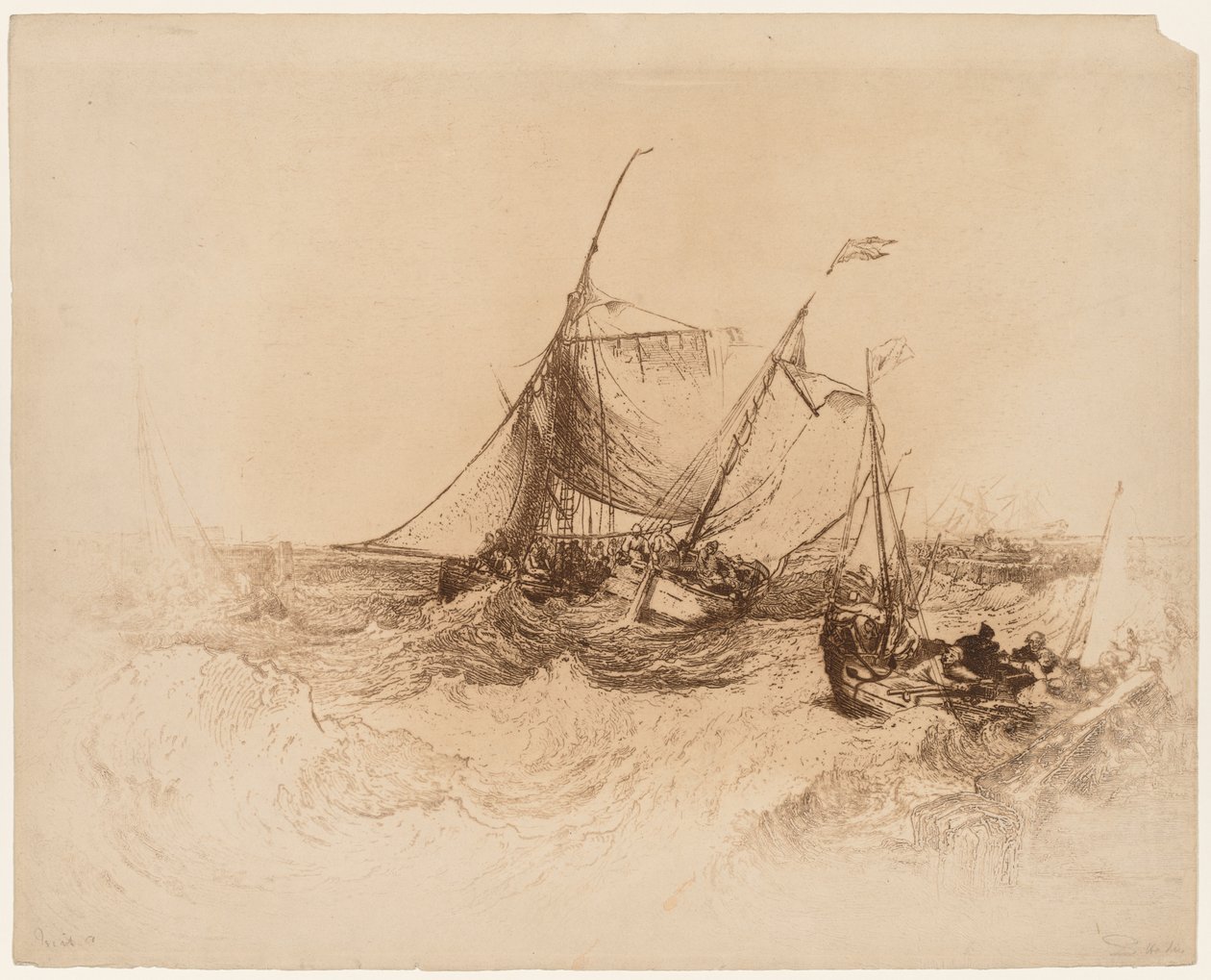 Muelle de Calais de Francis Seymour Haden
