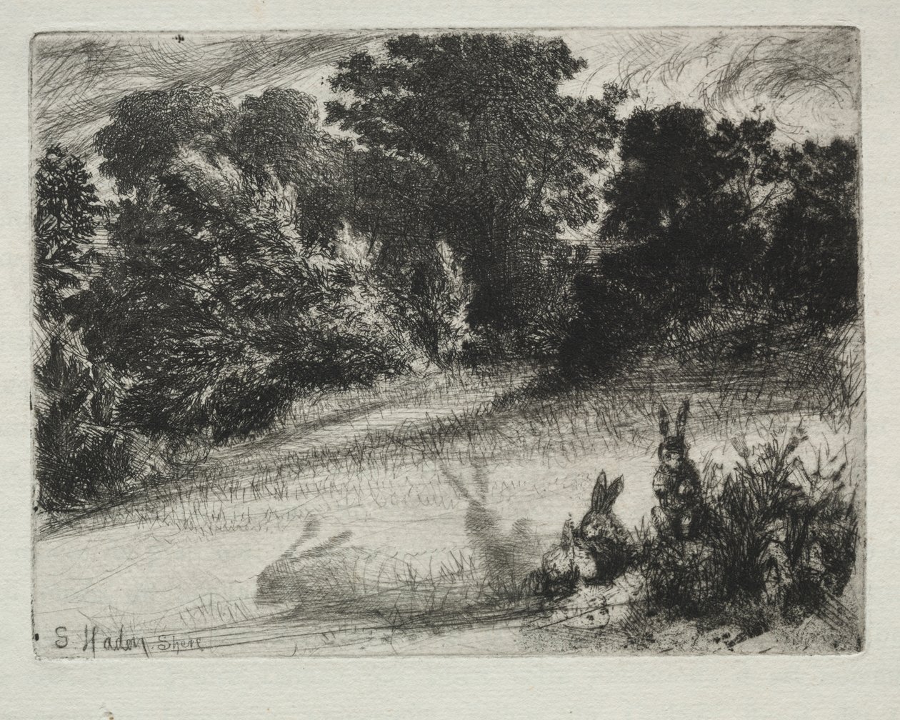 Combe Bottom de Francis Seymour Haden