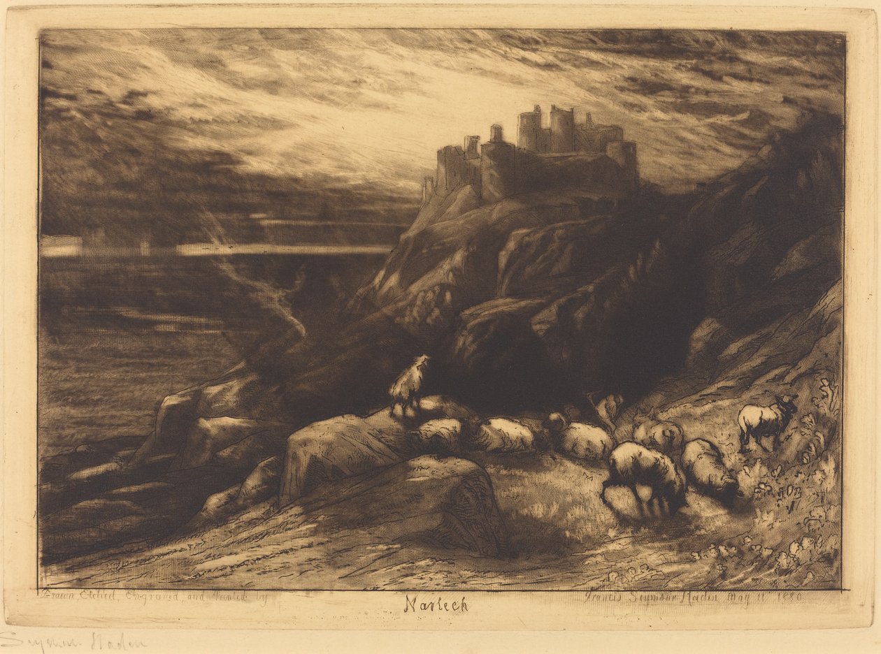 Harlech (No.2) de Francis Seymour Haden