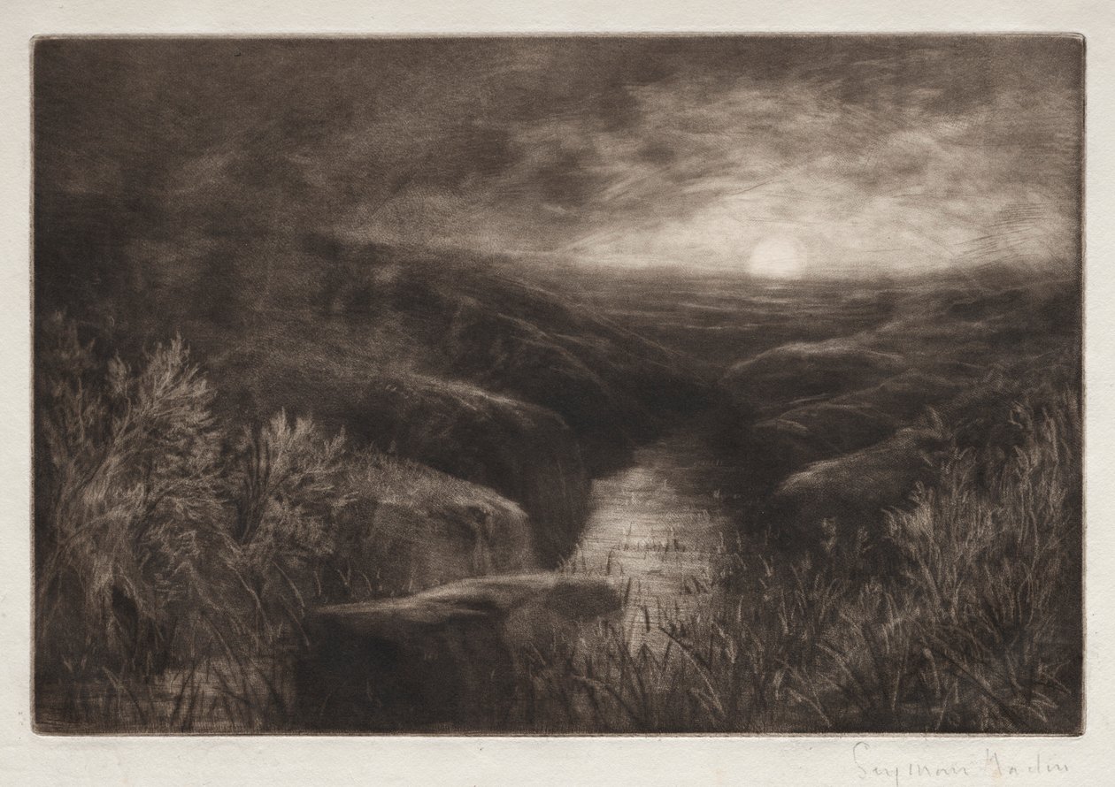Refugio del mosquito de Francis Seymour Haden