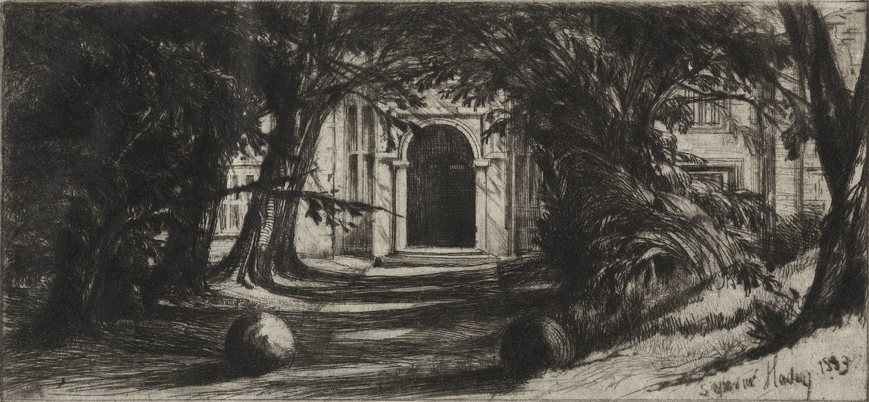 Sala de Mytton de Francis Seymour Haden