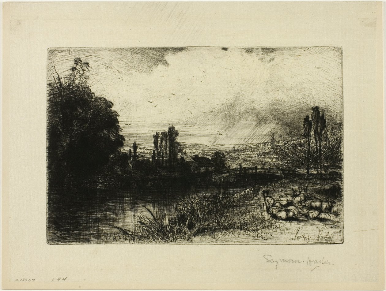 En el Test de Francis Seymour Haden