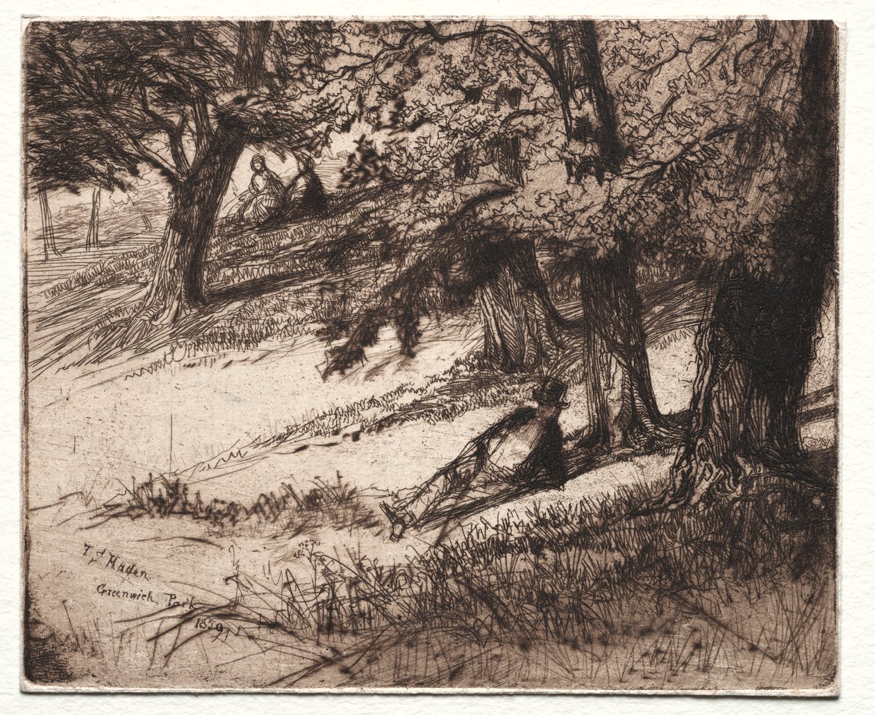 Sub Tegmine de Francis Seymour Haden