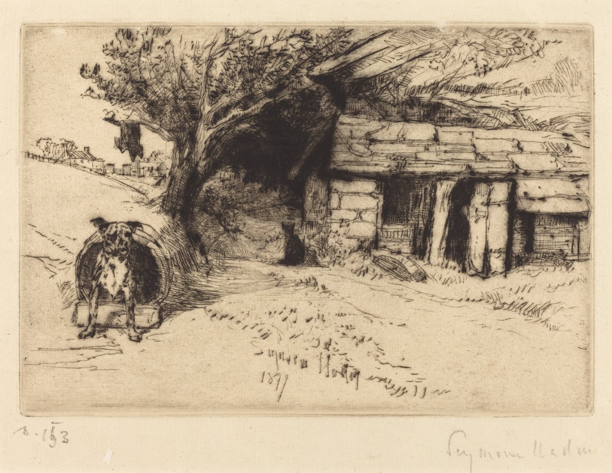 La cabaña de Francis Seymour Haden