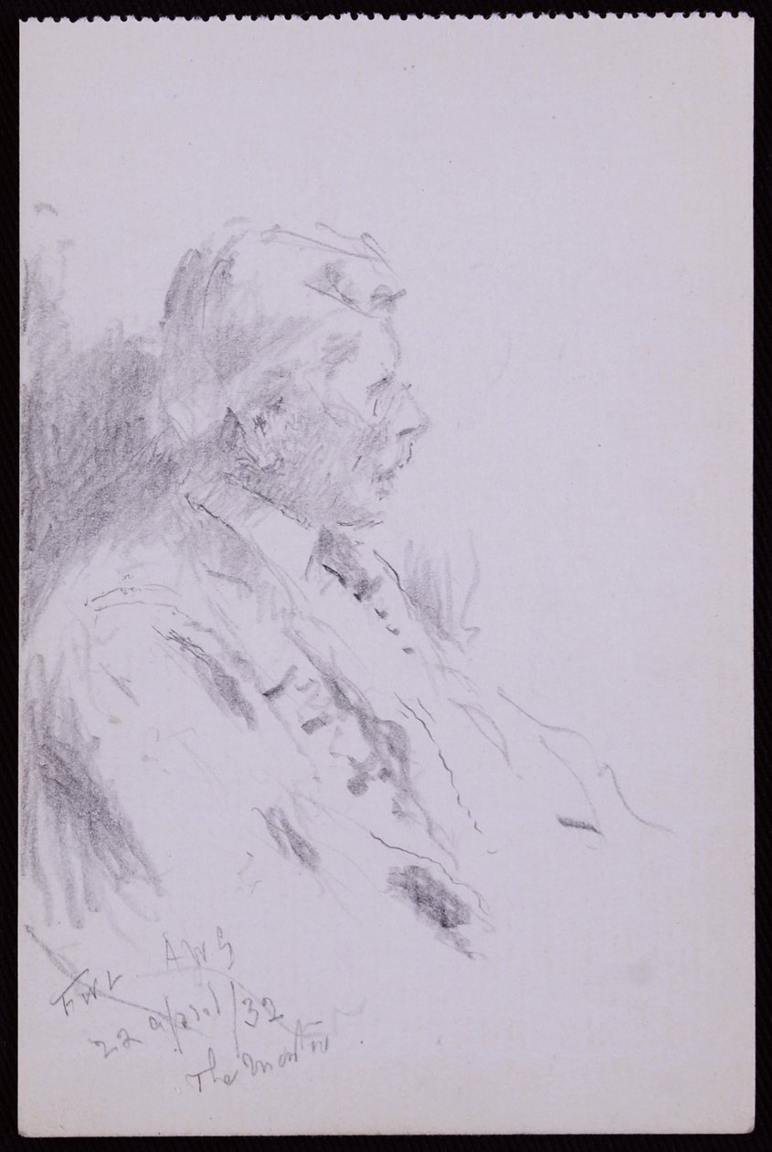 Retrato de Basil Oliver de Francis Wilfred Lawson
