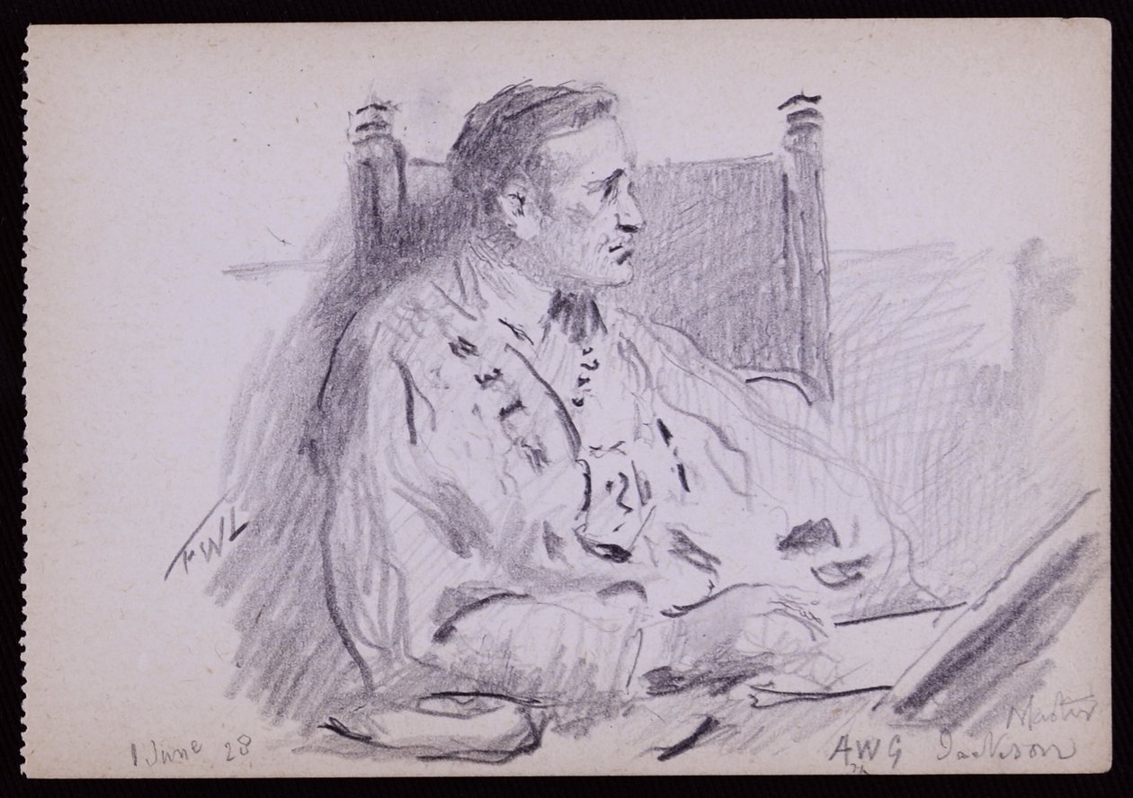 Retrato de Ernest Jackson de Francis Wilfred Lawson