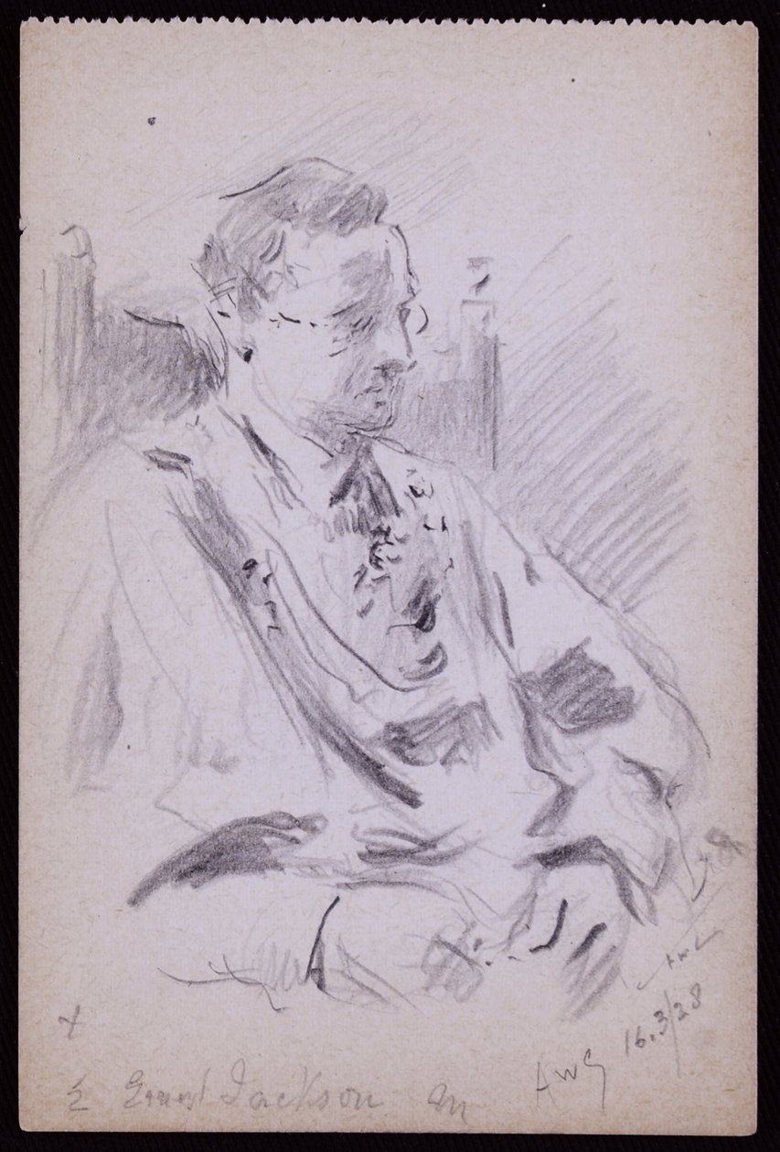 Retrato de Ernest Jackson de Francis Wilfred Lawson