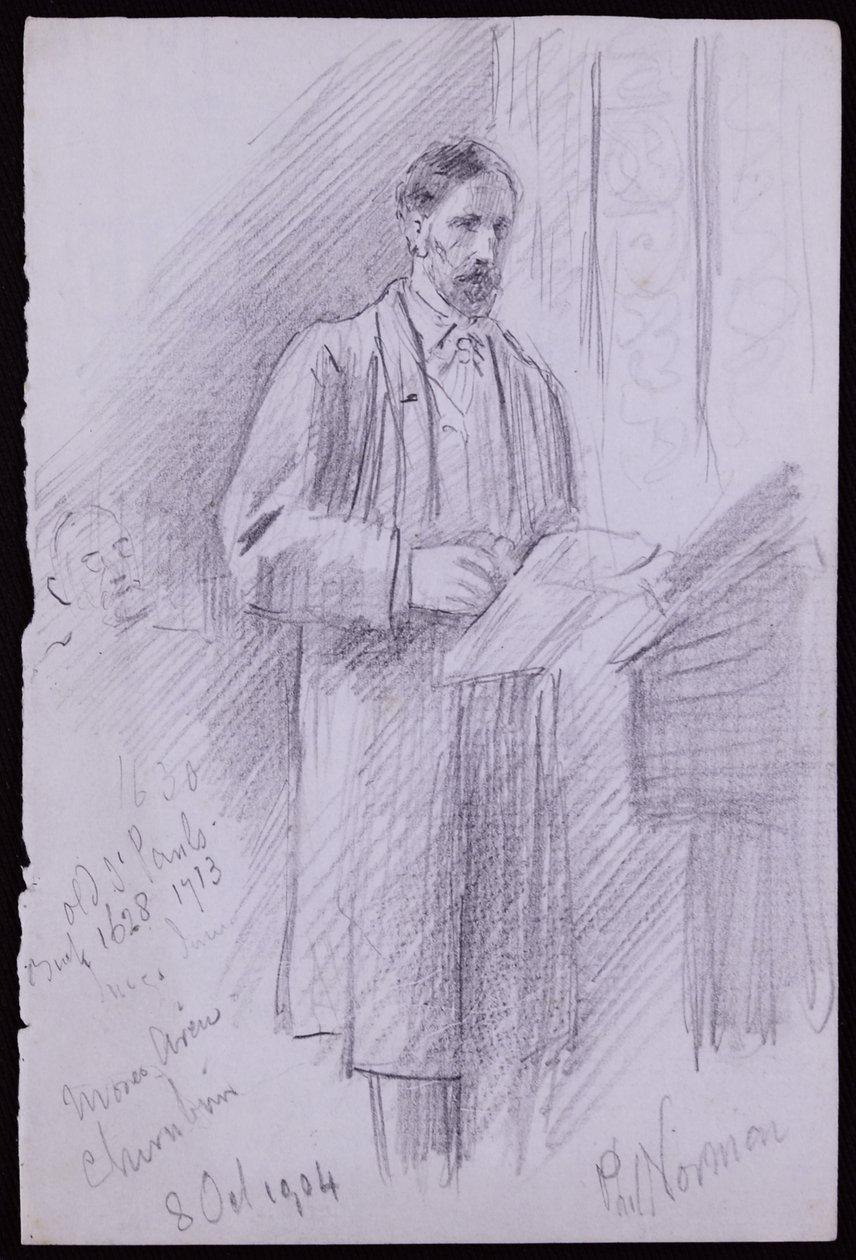 Retrato de Philip Norman de Francis Wilfred Lawson