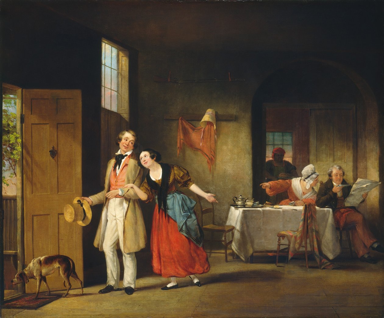 El primo tímido de Francis William Edmonds