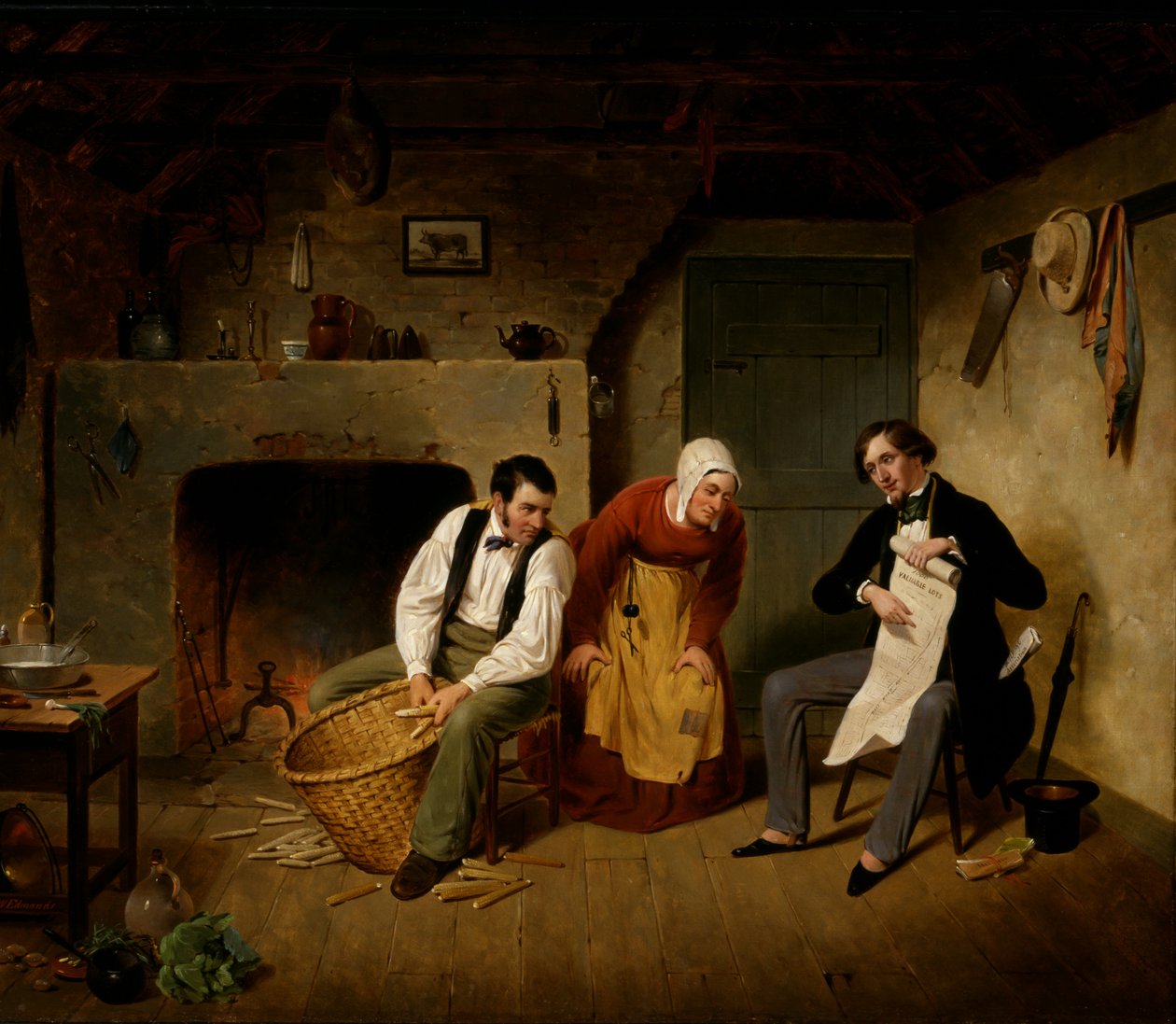 El Especulador, 1852 de Francis William Edmonds