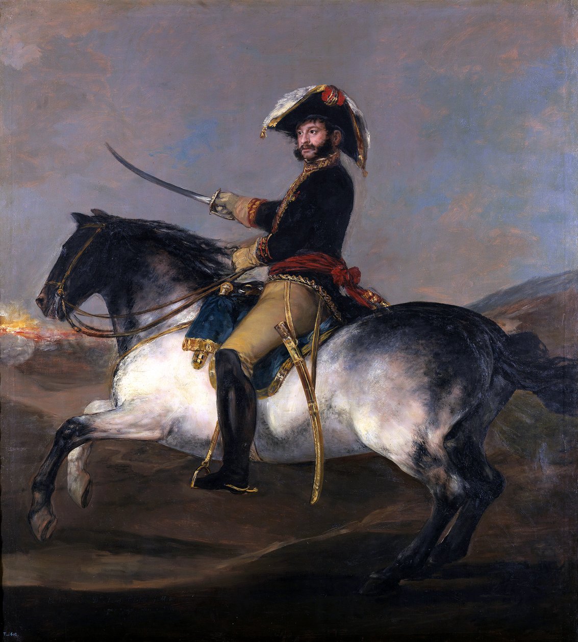 General José de Palafox a caballo de Francisco de Goya