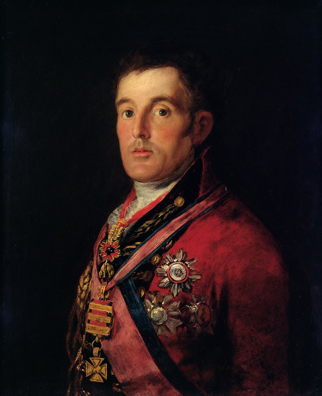 El Duque de Wellington (1769-1852) 1812-14 de Francisco de Goya
