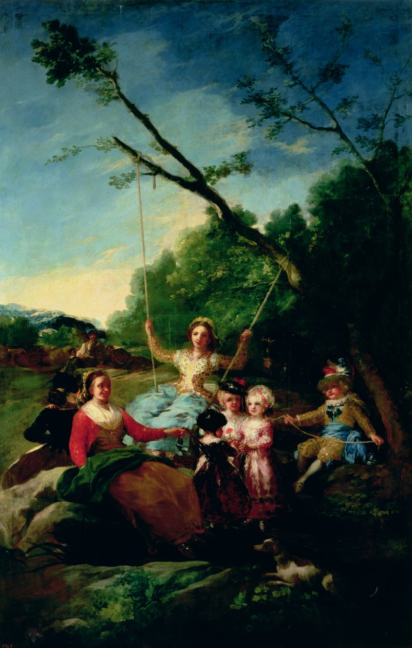 El columpio de Francisco de Goya