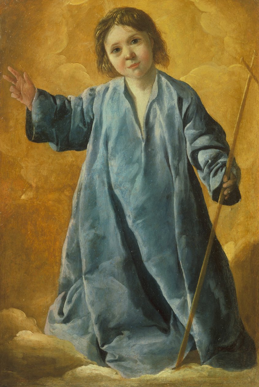El niño Cristo de Francisco de Zurbaran