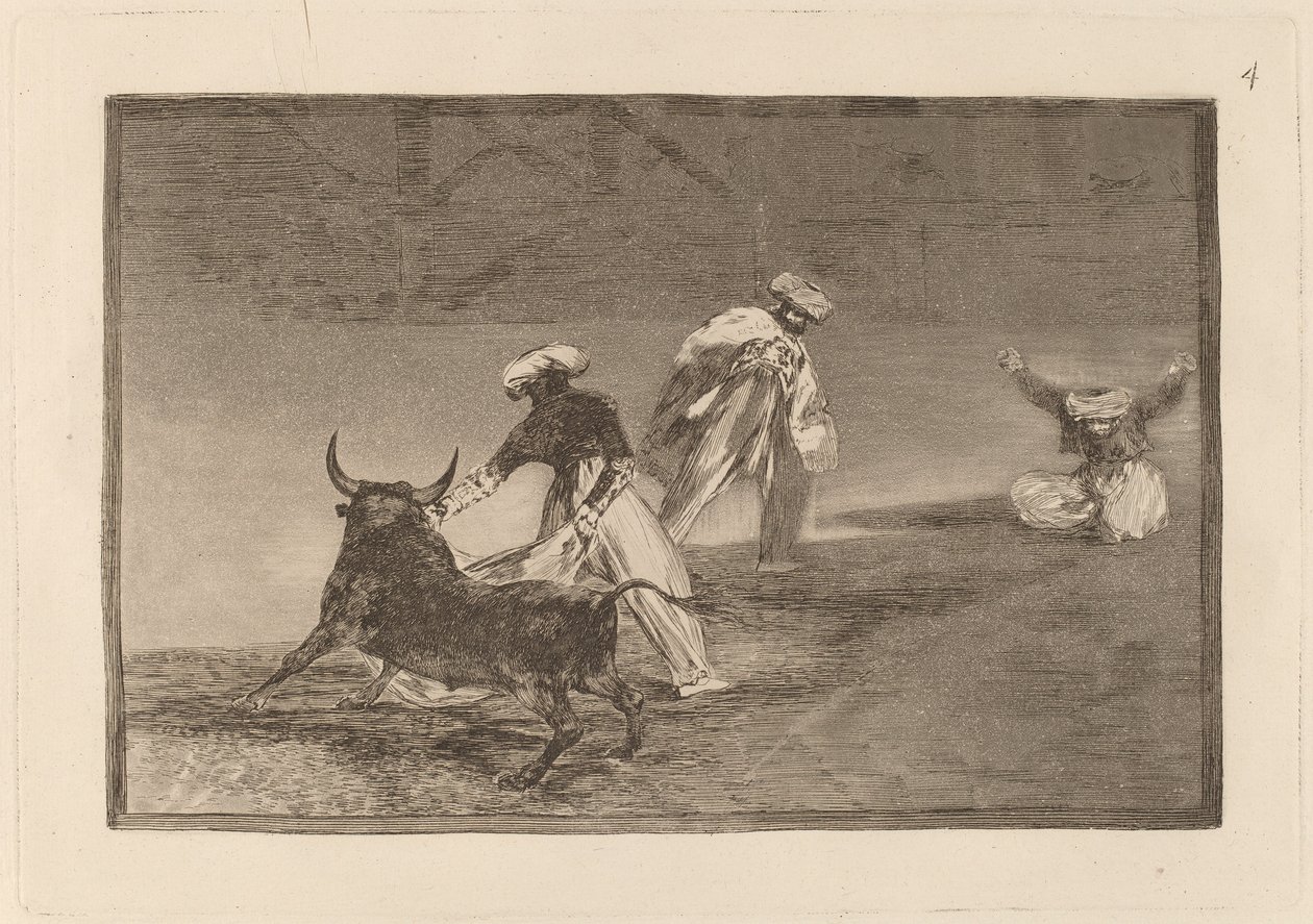 Capean otro encerrado de Francisco de Goya