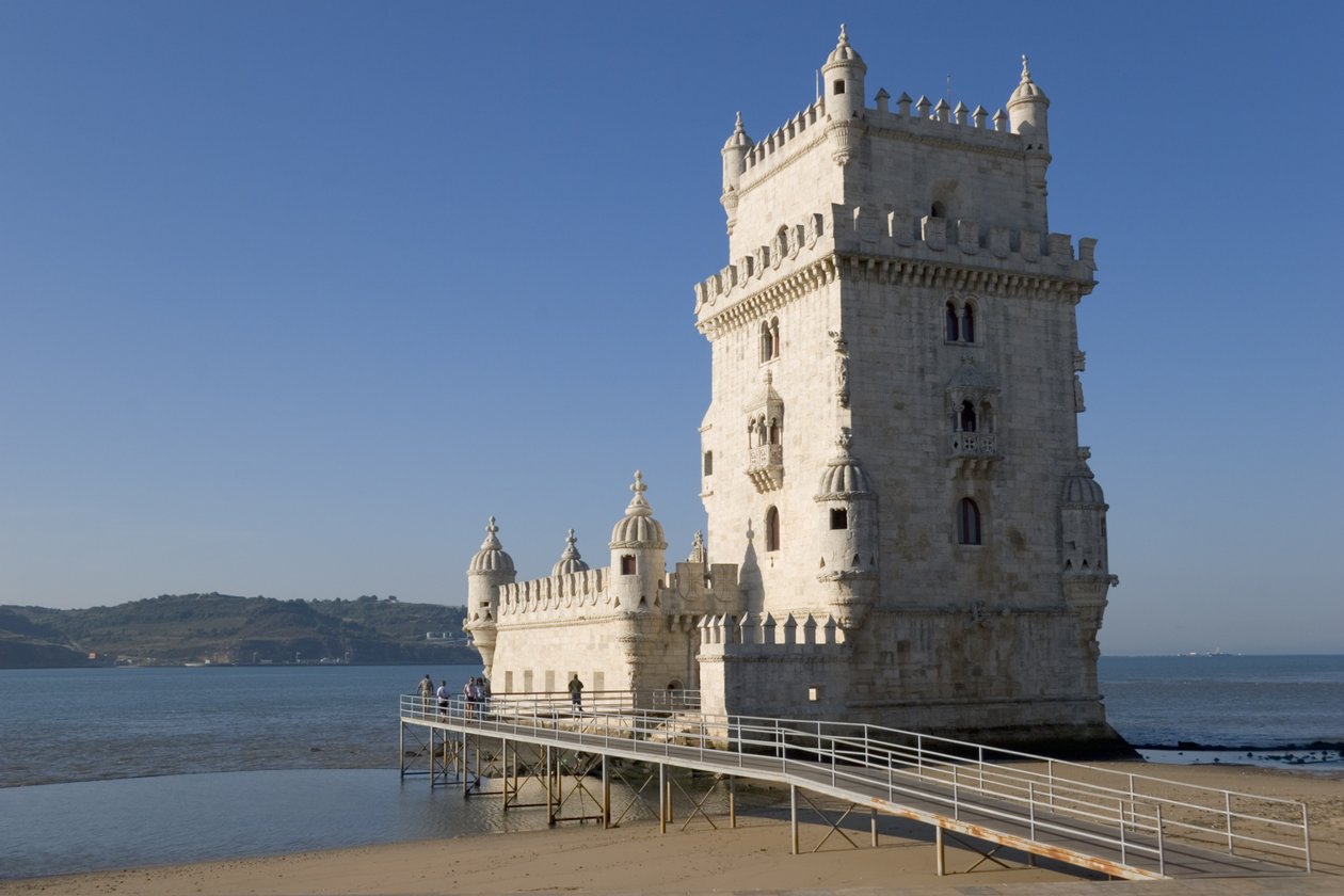 La Torre de Belém, construida c.1514 de Francisco de Arruda