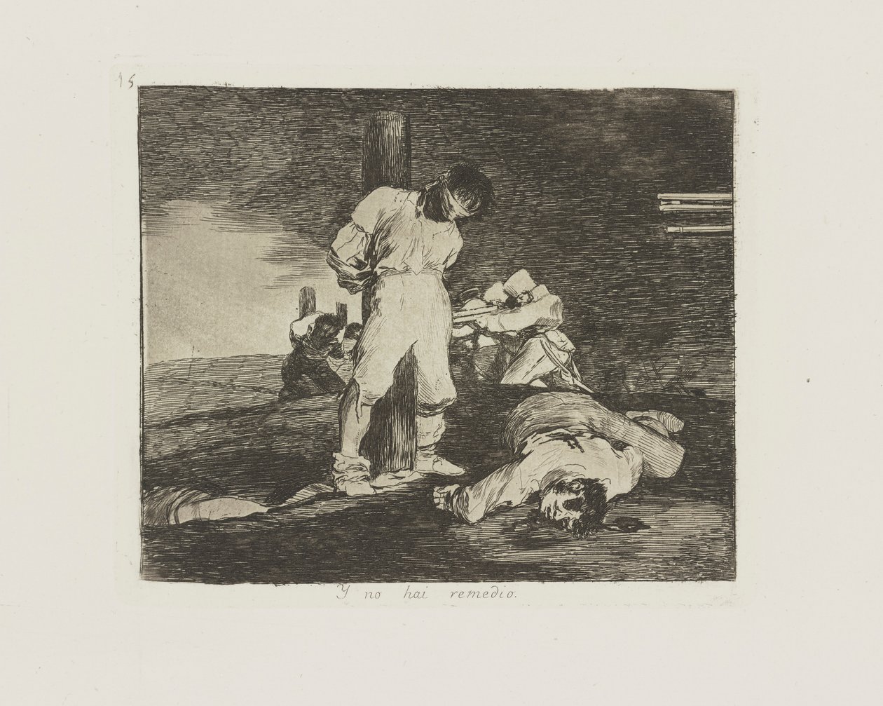 Y no hay remedio. (Y ahí de Francisco de Goya
