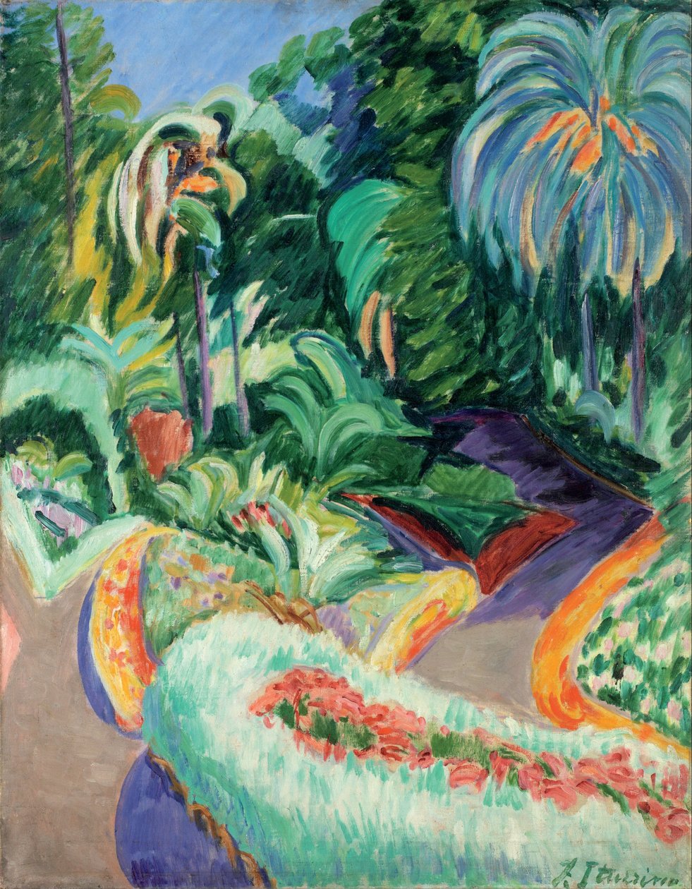Jardín de Francisco Iturrino