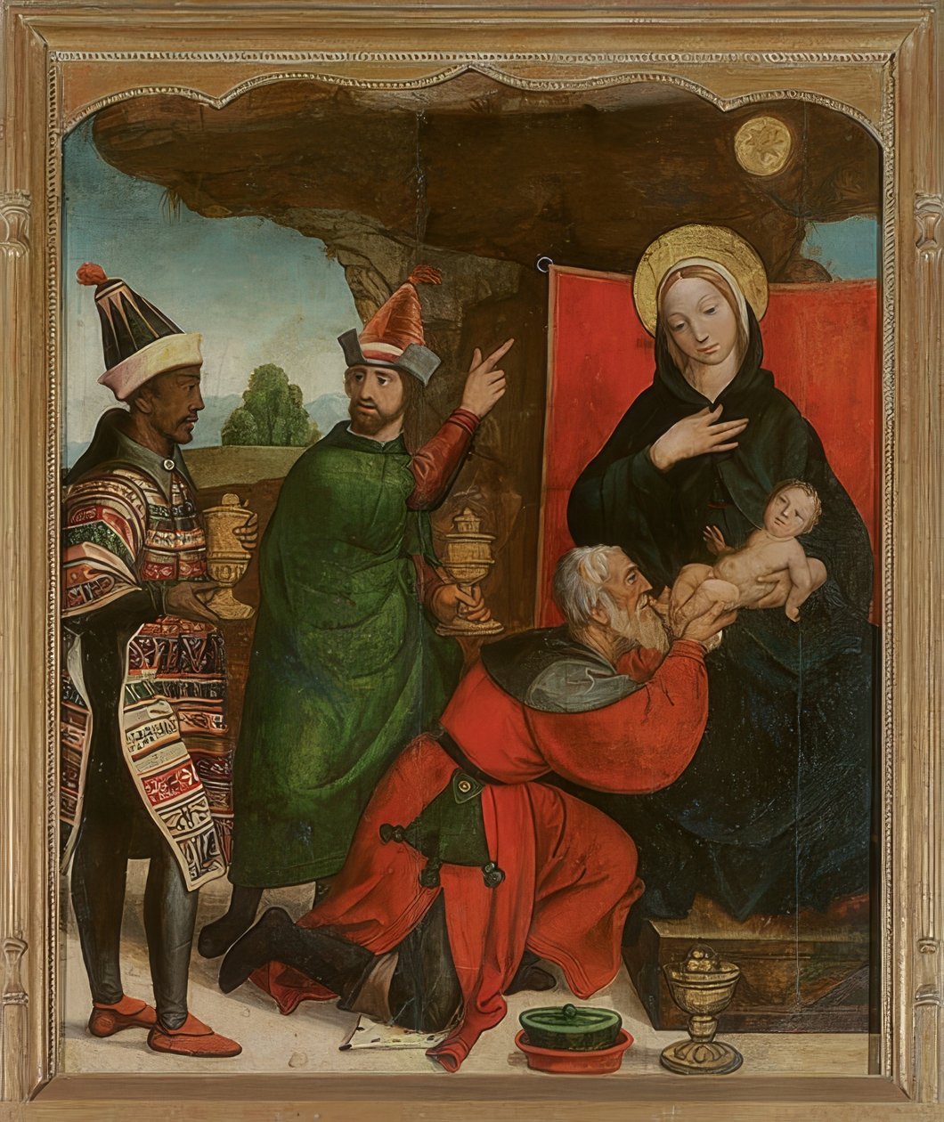 Adoración de los Reyes de Francisco de Comontes