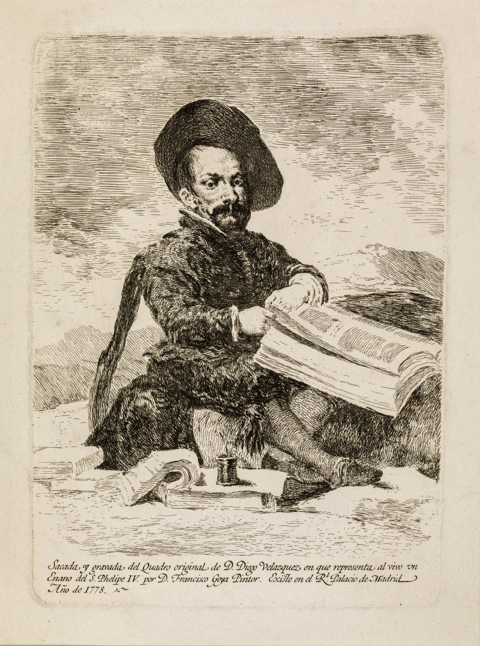Un Enano [El Primo] de Francisco de Goya