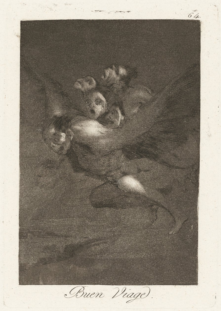 Buen viaje de Francisco de Goya