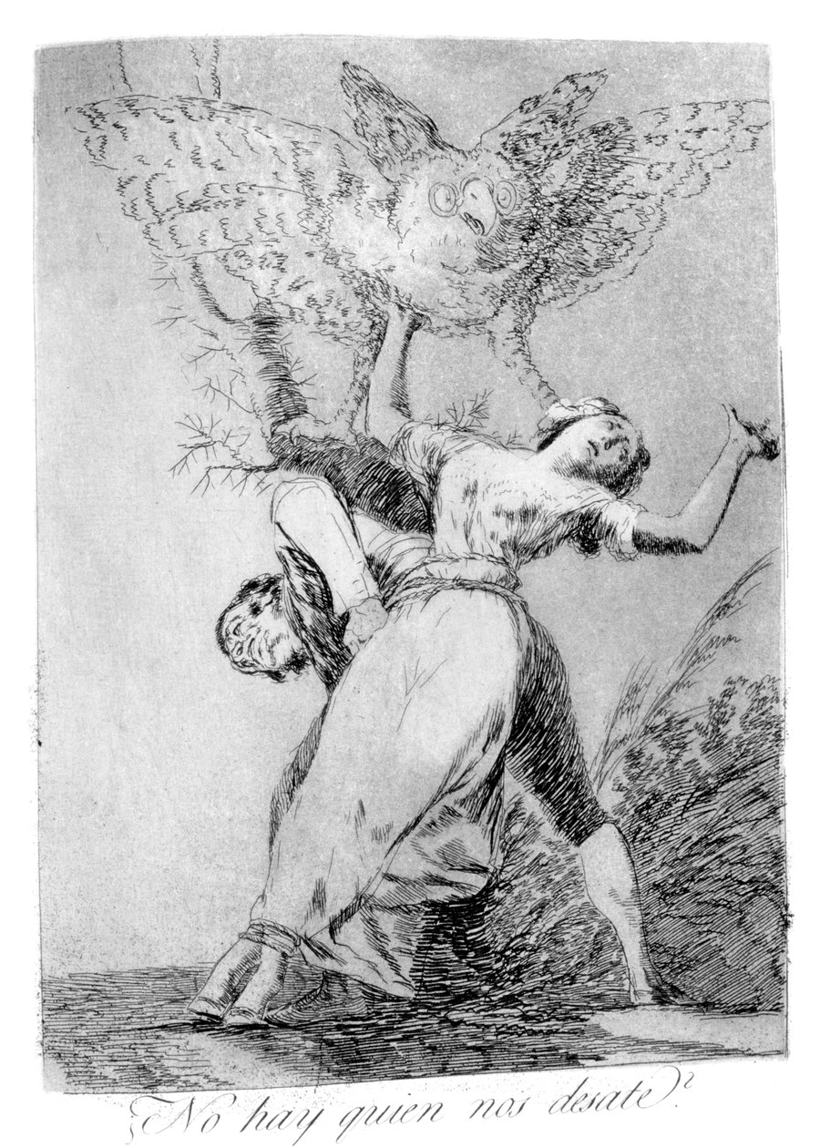¿Nadie puede unirnos?, 1799 de Francisco de Goya