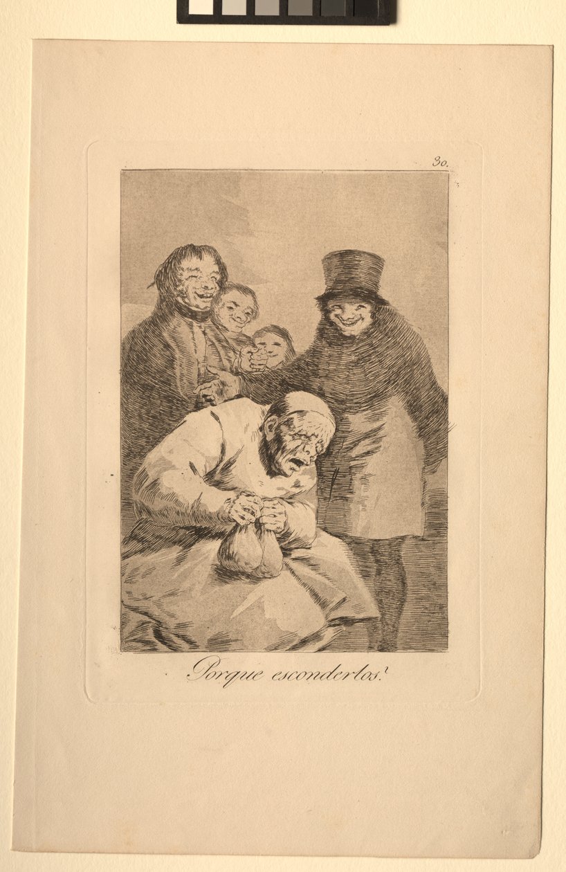 Caprichos: ¿Por qué esconderlos? de Francisco de Goya
