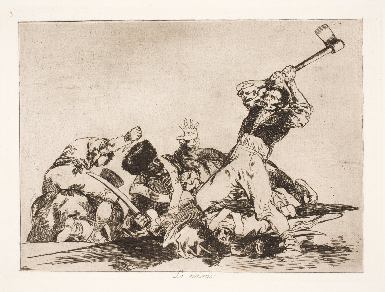 Lo mismo (3) de Francisco de Goya