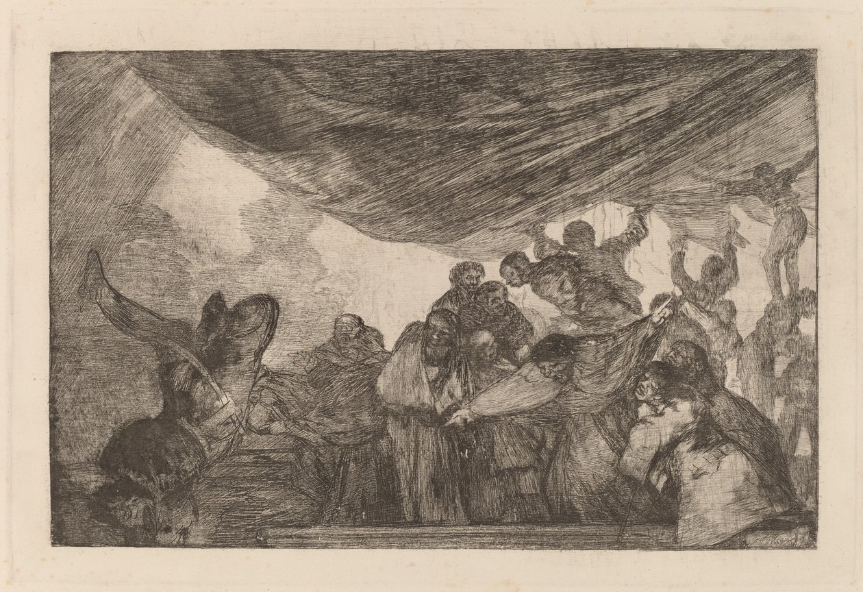 Disparate claro de Francisco de Goya