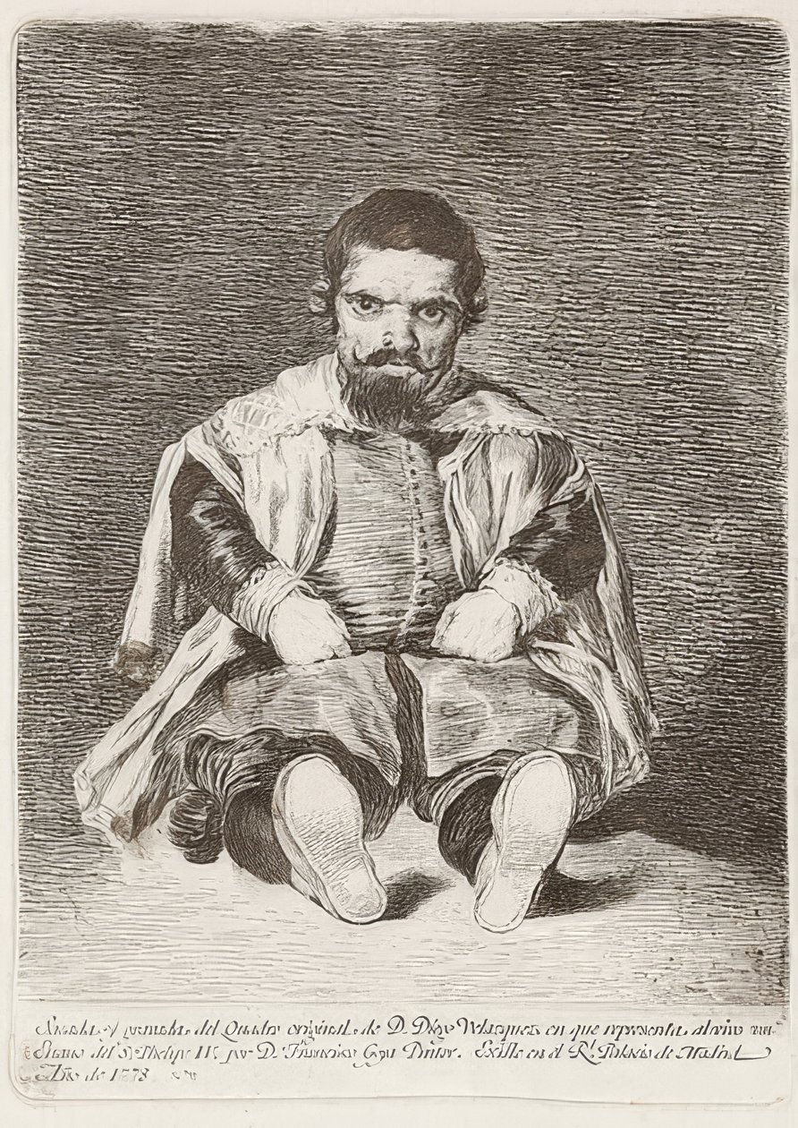 Un enano. 1778 de Francisco de Goya