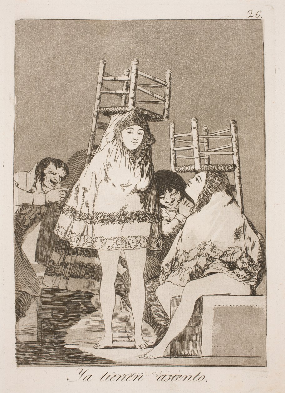 Finalmente en su lugar de Francisco de Goya