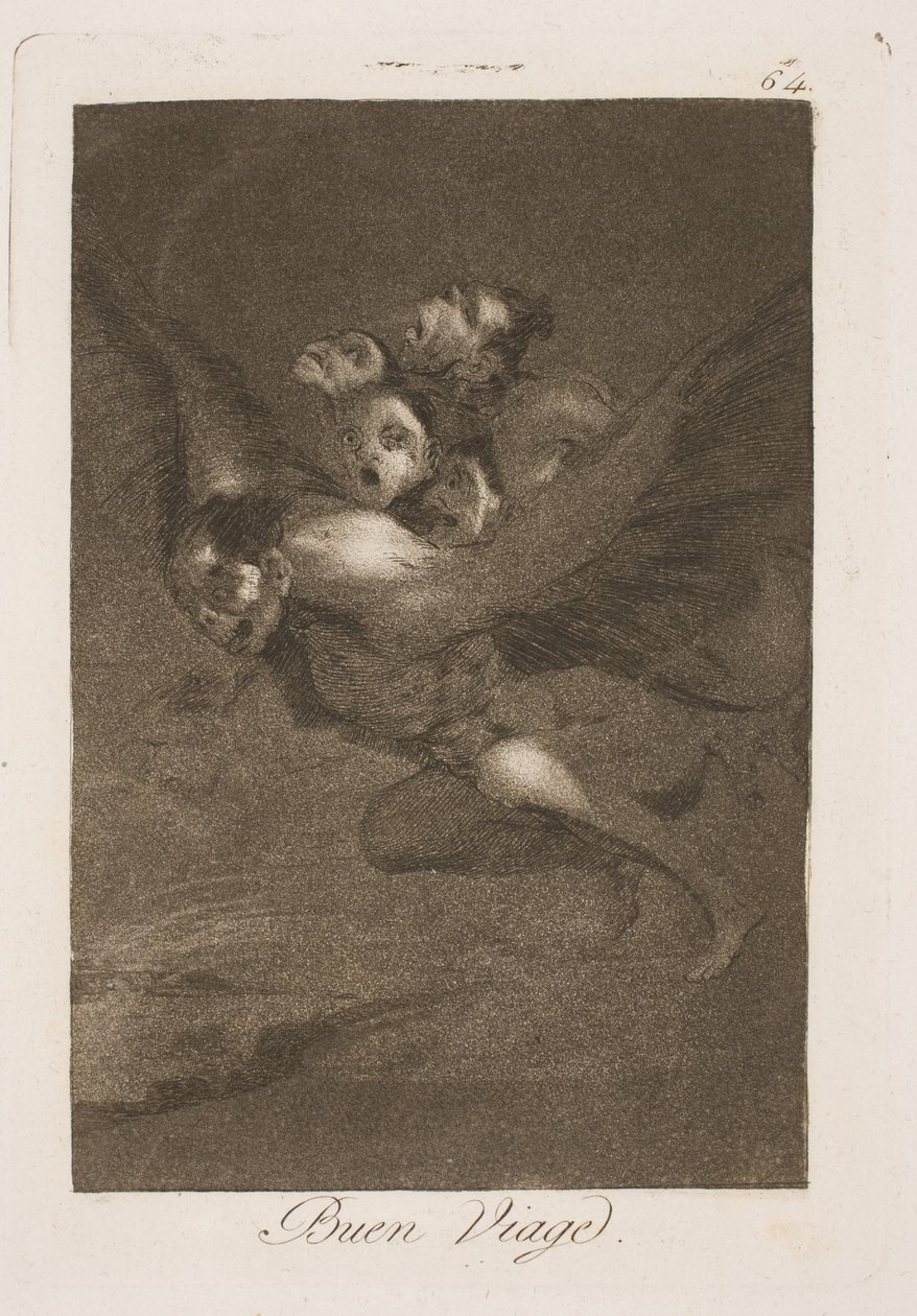 ¡Buen viaje! de Francisco de Goya