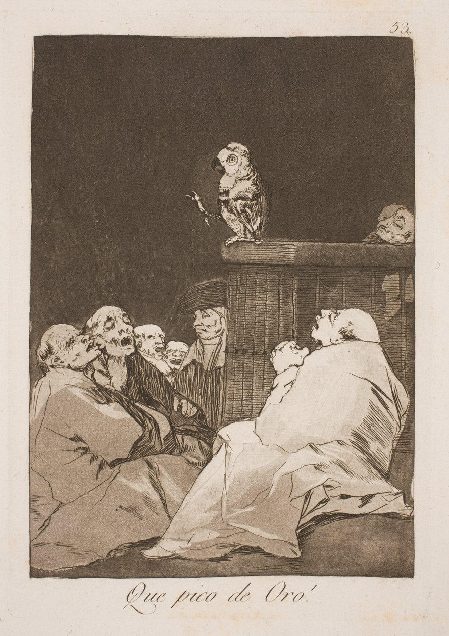 Qué pico dorado de Francisco de Goya