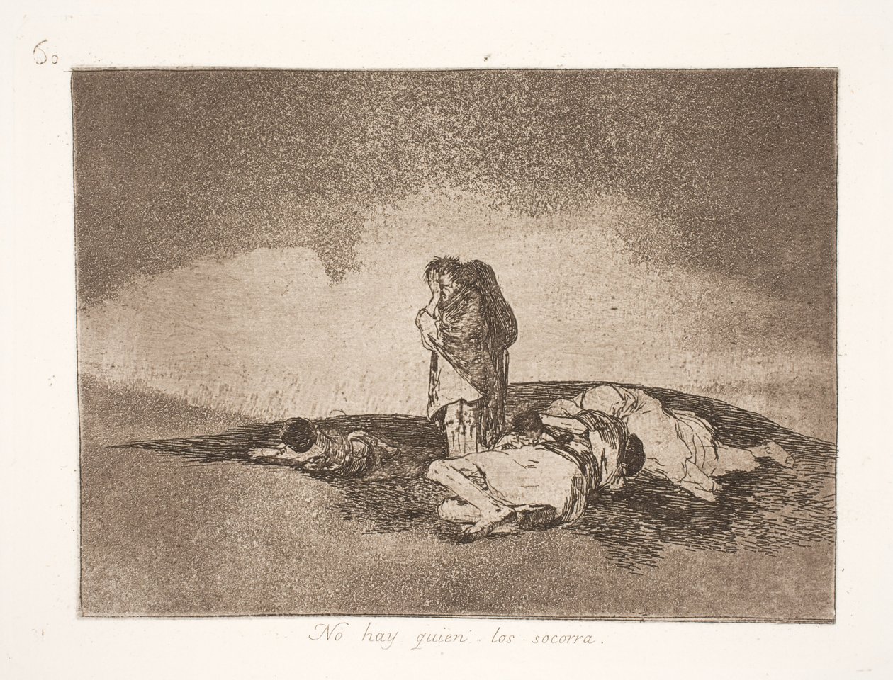 Nadie para ayudar (60) de Francisco de Goya
