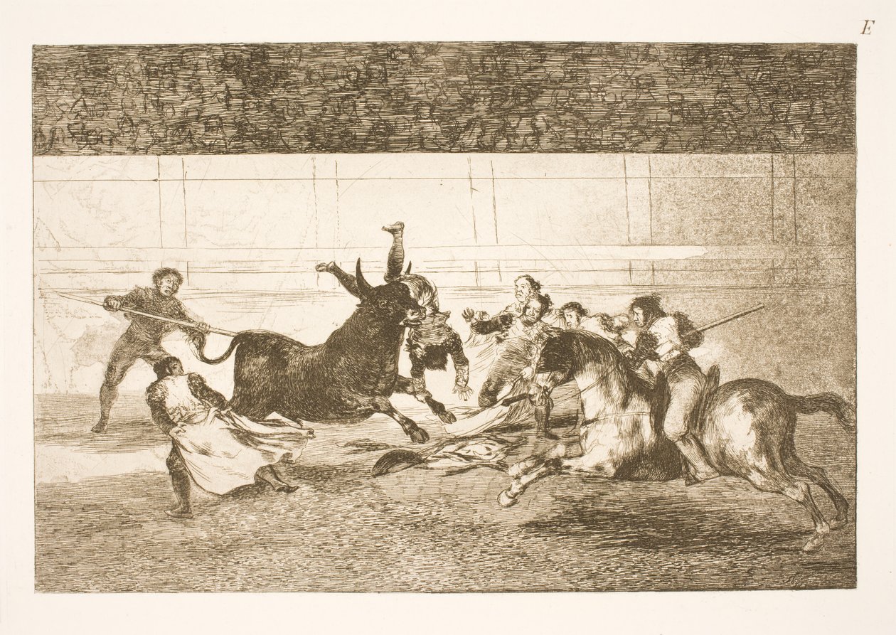 La muerte de Pepe Illos (2ª composición) de Francisco de Goya