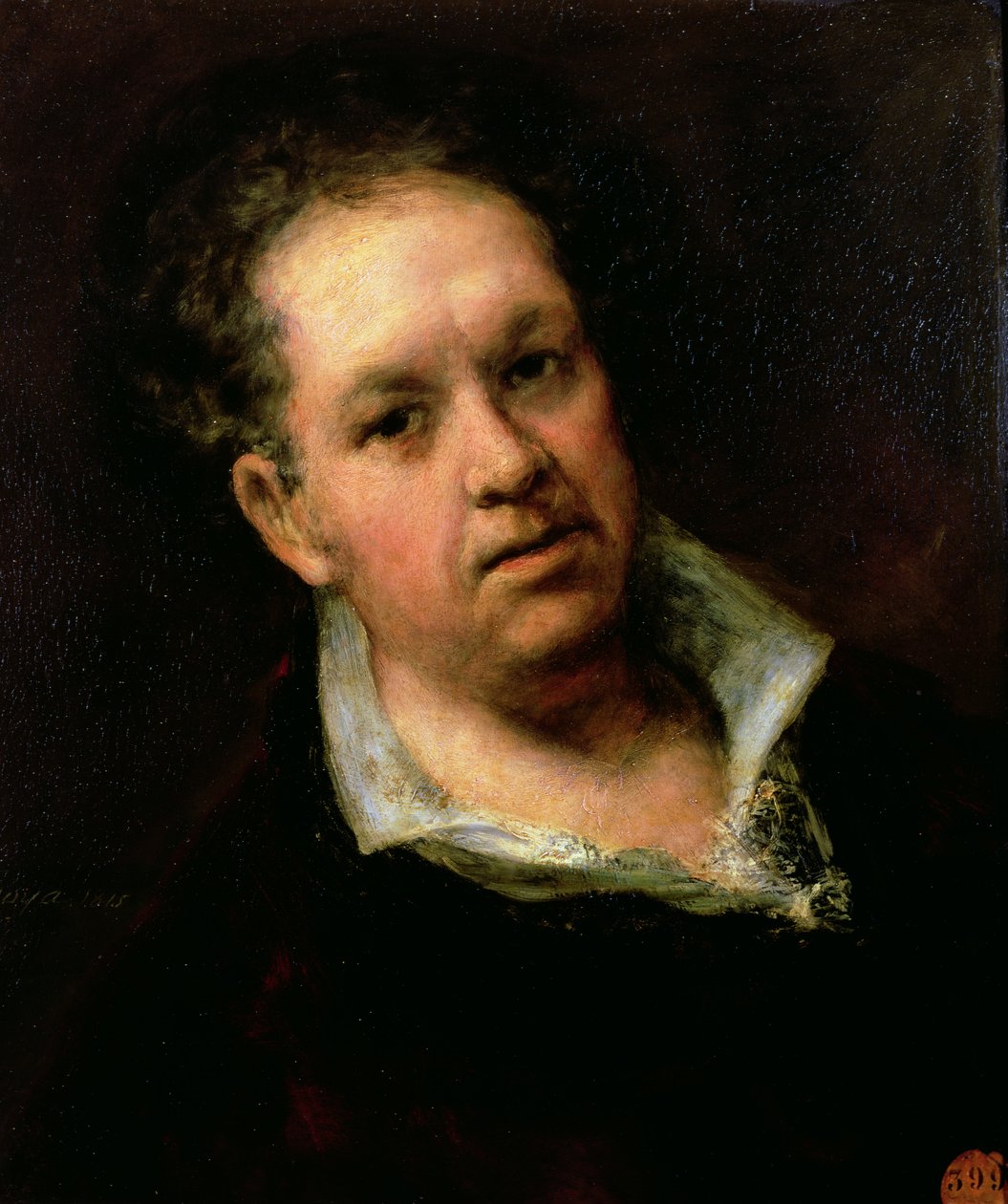 Autorretrato, 1815 de Francisco de Goya