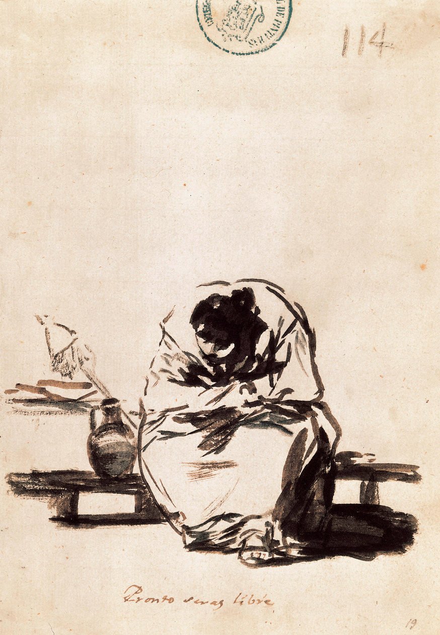 Pronto serás libre de Francisco de Goya