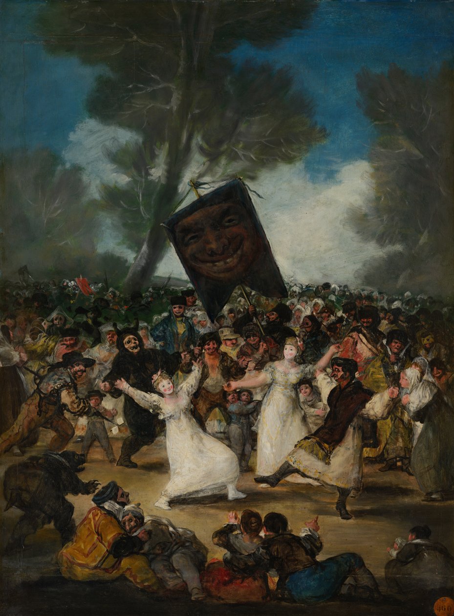  El entierro de la sardina. de Francisco de Goya