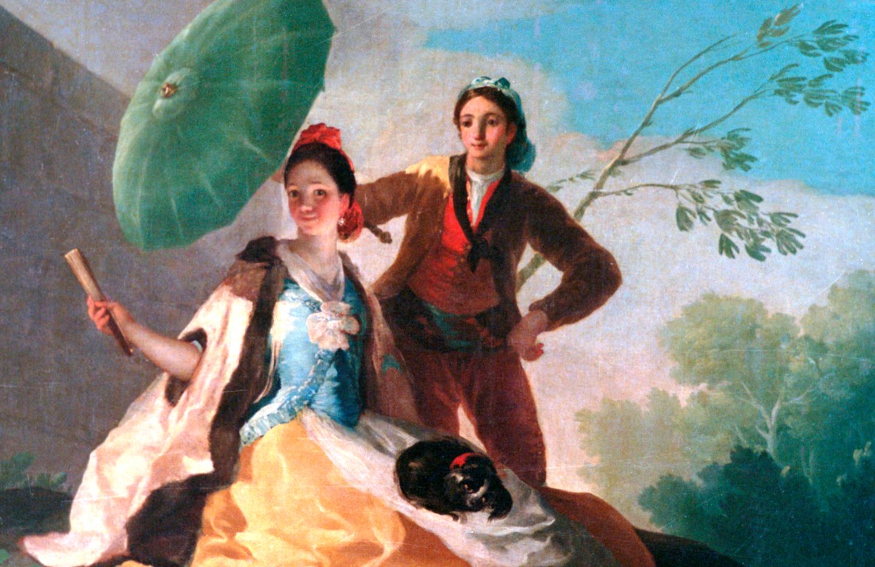 El Parasol, 1777 de Francisco de Goya