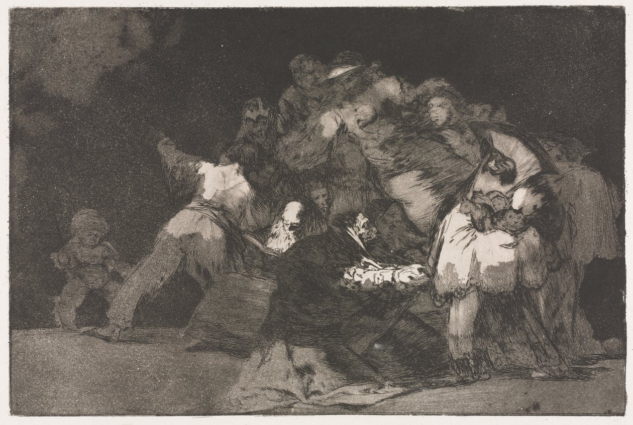 Los Proverbios: Locura General de Francisco de Goya