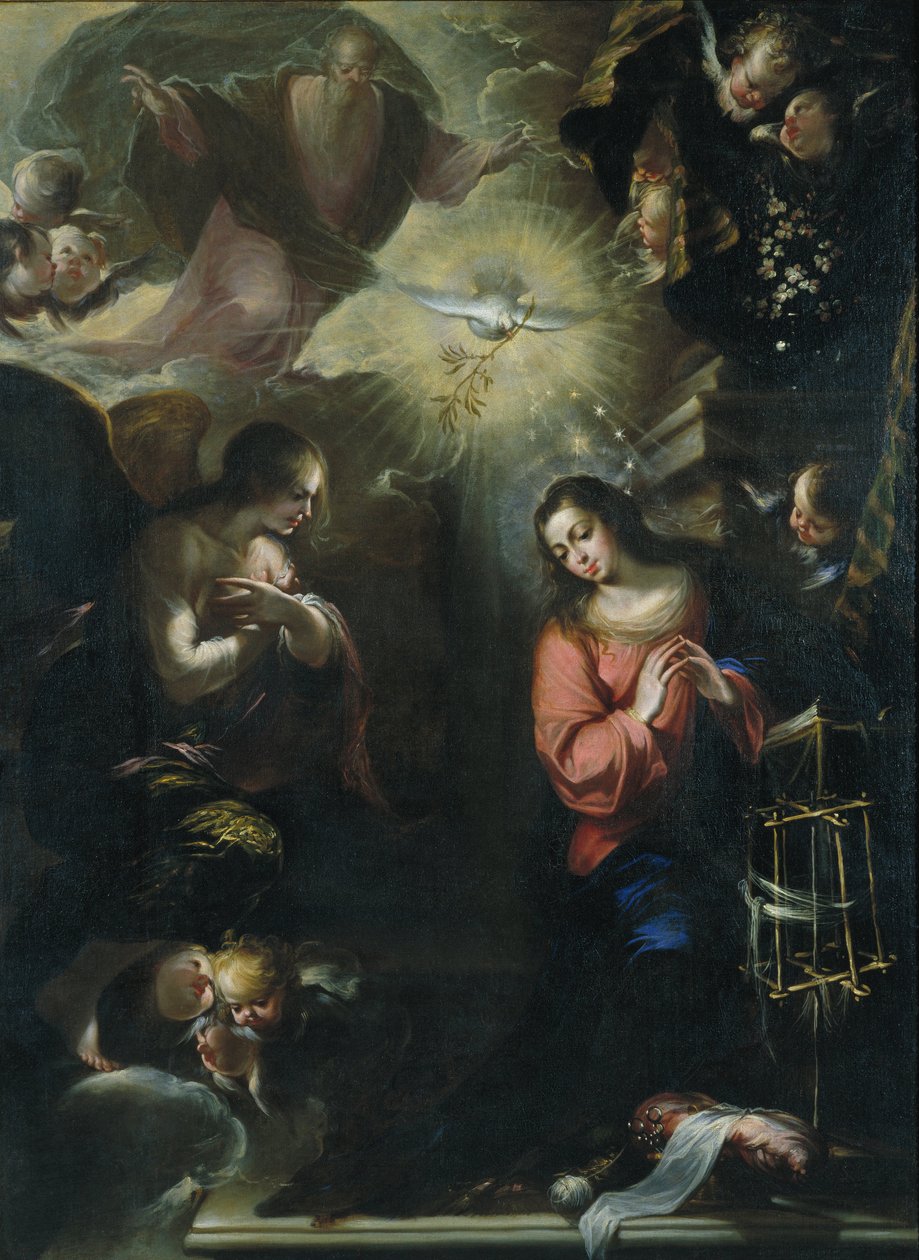 Anunciación de Francisco de Solís
